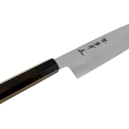 SAKAI TAKAYUKI Santoku Silver 3 Steel with Ebony handle 180mm