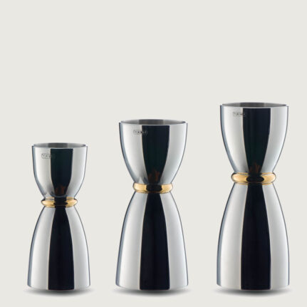 YUKIWA Bell jigger with Gold Ring