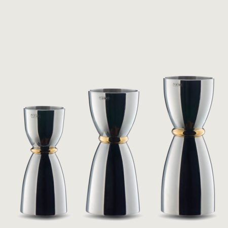 YUKIWA Bell jigger with Gold Ring