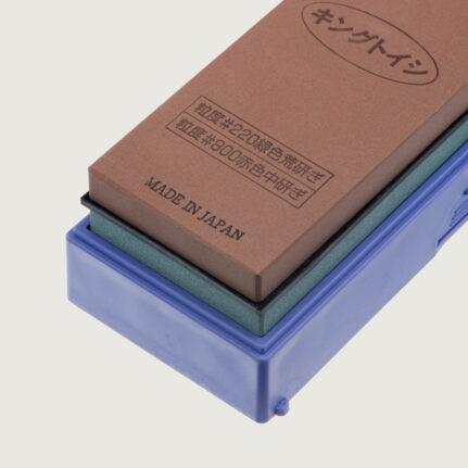 KING Two Sides Sharpening Stone 220/800