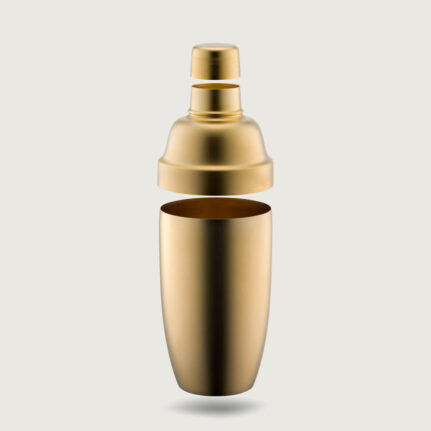 YUKIWA Jumbo cocktail shaker 800ml Gold Matte