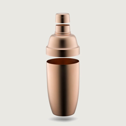 YUKIWA Jumbo cocktail shaker 800ml Rose Gold Matte