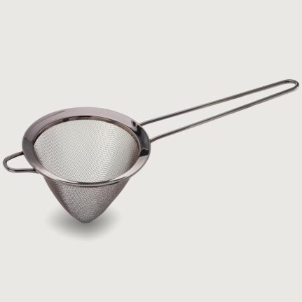 Conical Fine Strainer Deep Black