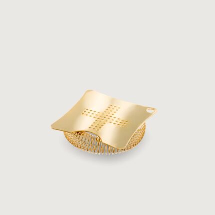 YUKIWA Square Strainer Gold