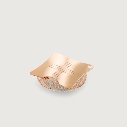 YUKIWA Square Strainer Rose Gold