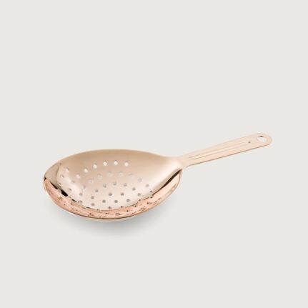 YUKIWA Julep Strainer Oval Rose Gold