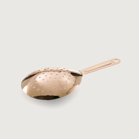 YUKIWA Julep Strainer Oval Rose Gold