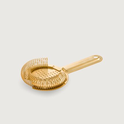 YUKIWA Baron Strainer (no prong) Gold Matte