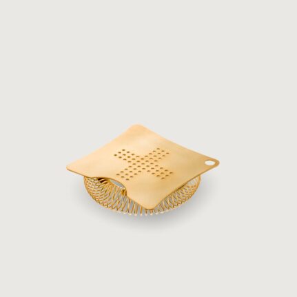 YUKIWA Square Strainer Gold Matte