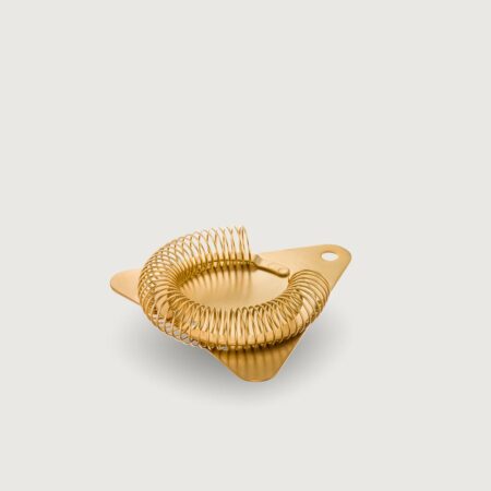 YUKIWA triangle cocktail strainer Gold Matte