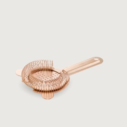 YUKIWA Baron Cocktail Strainer Rose Gold Matte
