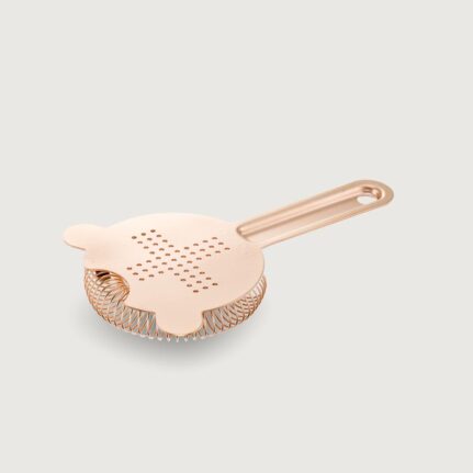 YUKIWA Baron Cocktail Strainer Rose Gold Matte