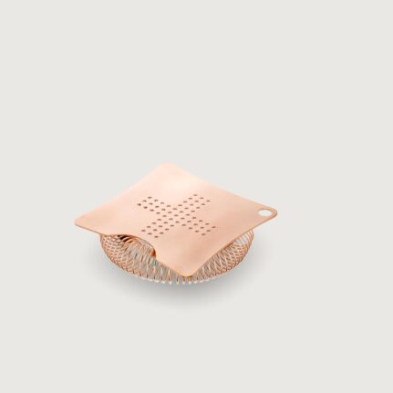 YUKIWA Square Strainer Rose Gold Matte