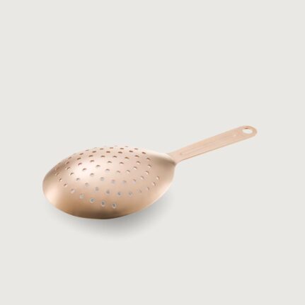 YUKIWA Julep Strainer Oval Rose Gold Matte