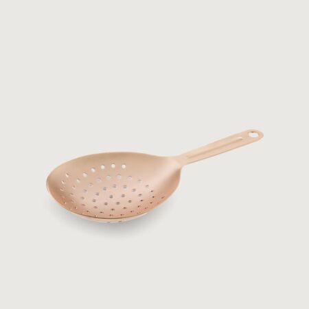 YUKIWA Julep Strainer Oval Rose Gold Matte