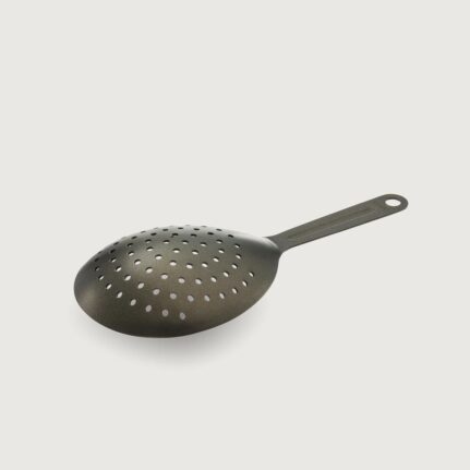 YUKIWA Julep strainer Oval Black