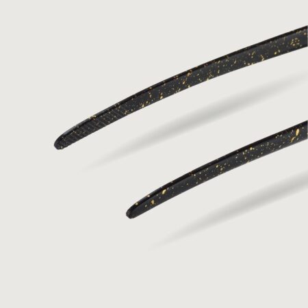 Japanese Ice Tong with Handle Black with spots