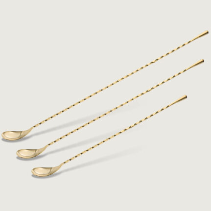 YUKIWA Teardrop Bar Spoon Gold