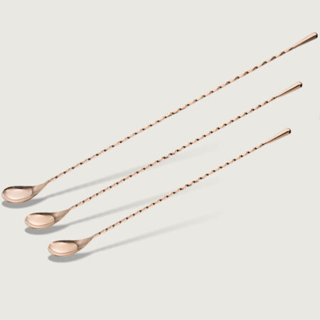 YUKIWA Teardrop Bar Spoon Rose Gold