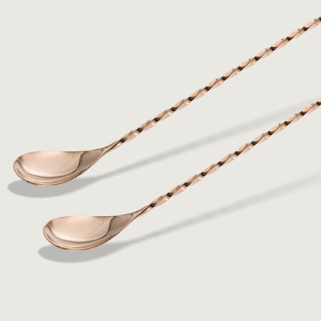 YUKIWA Bar Spoon With Muddler Rose Gold