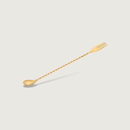 YUKIWA Trident Bar spoon Gold Matte