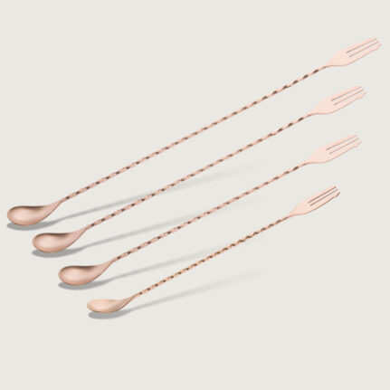 YUKIWA Trident Bar spoon Rose Gold Matte