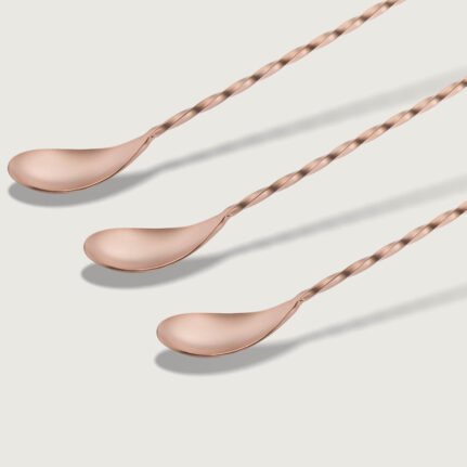 YUKIWA Teardrop Bar Spoon Rose Gold Matte