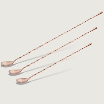 YUKIWA Teardrop Bar Spoon Rose Gold Matte