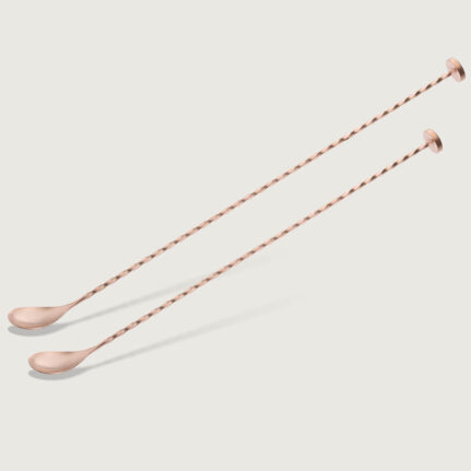 YUKIWA Bar Spoon With Muddler Rose Gold Matte