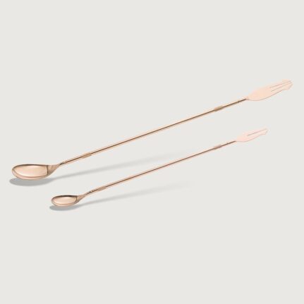Gold Collar Bar spoon Rose Gold