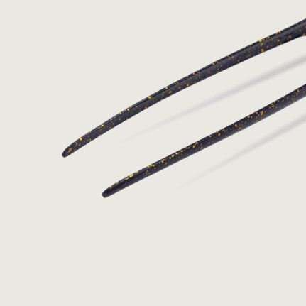 Japanese Ice Tong with Handle Purple with spots