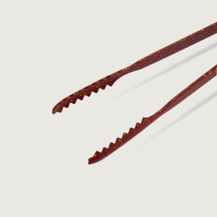 Japanese Deluxe Ice Tong Red With Spots