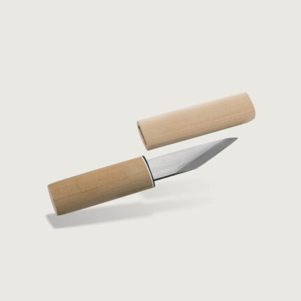 Ice Carving Knife Short Blade Polished