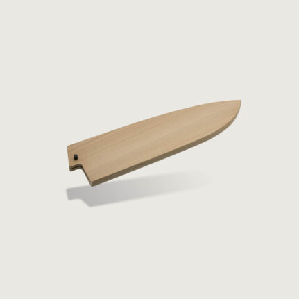 Saya Sheath For Santoku Knife With Plywood Pin