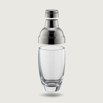 Cocktail Glass Shaker Plain