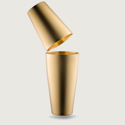 YUKIWA Tin to Tin Shaker U.S. Gold Matte