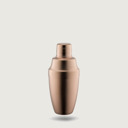 YUKIWA Cocktail Shaker 3pcs Rose Gold Matte